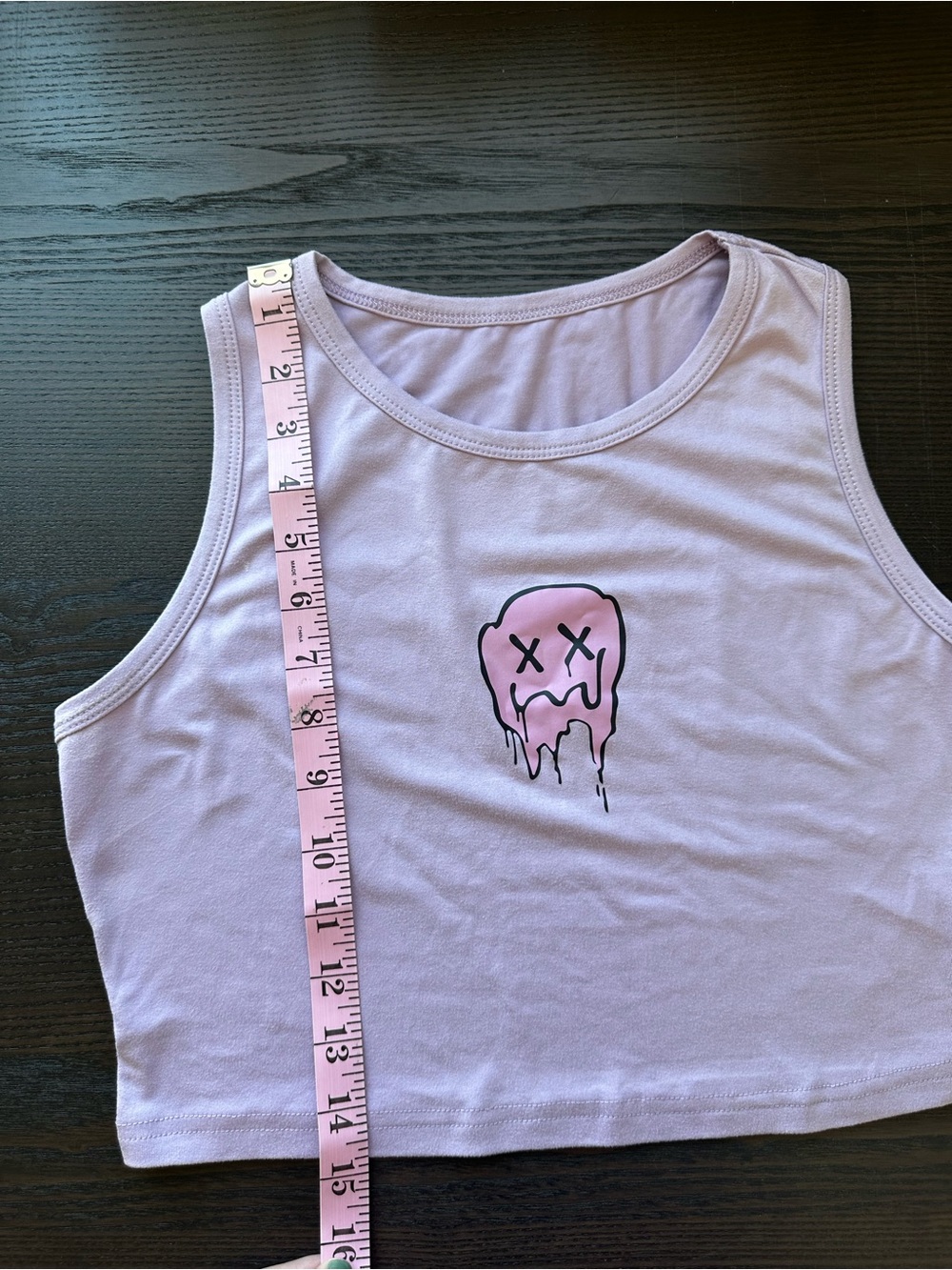Bundle of 3 Cropped Graphic Tank Tops Large Y2K Grunge Indie Streetwear - Picture 7 of 7